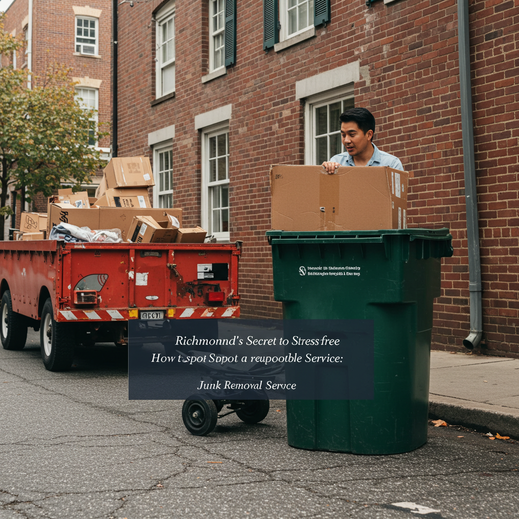 Richmond's Secret to Stress-Free Junk Removal: How to Spot a Reputable Service