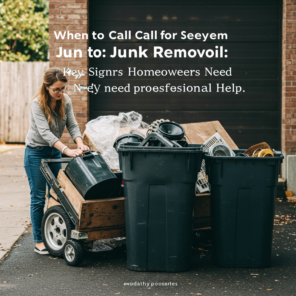 When to Call for Junk Removal: Key Signs Richmond Homeowners Need Professional Help