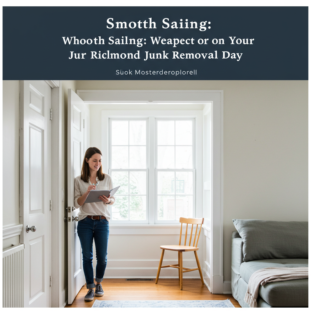 Smooth Sailing: What to Expect on Your Richmond Junk Removal Day