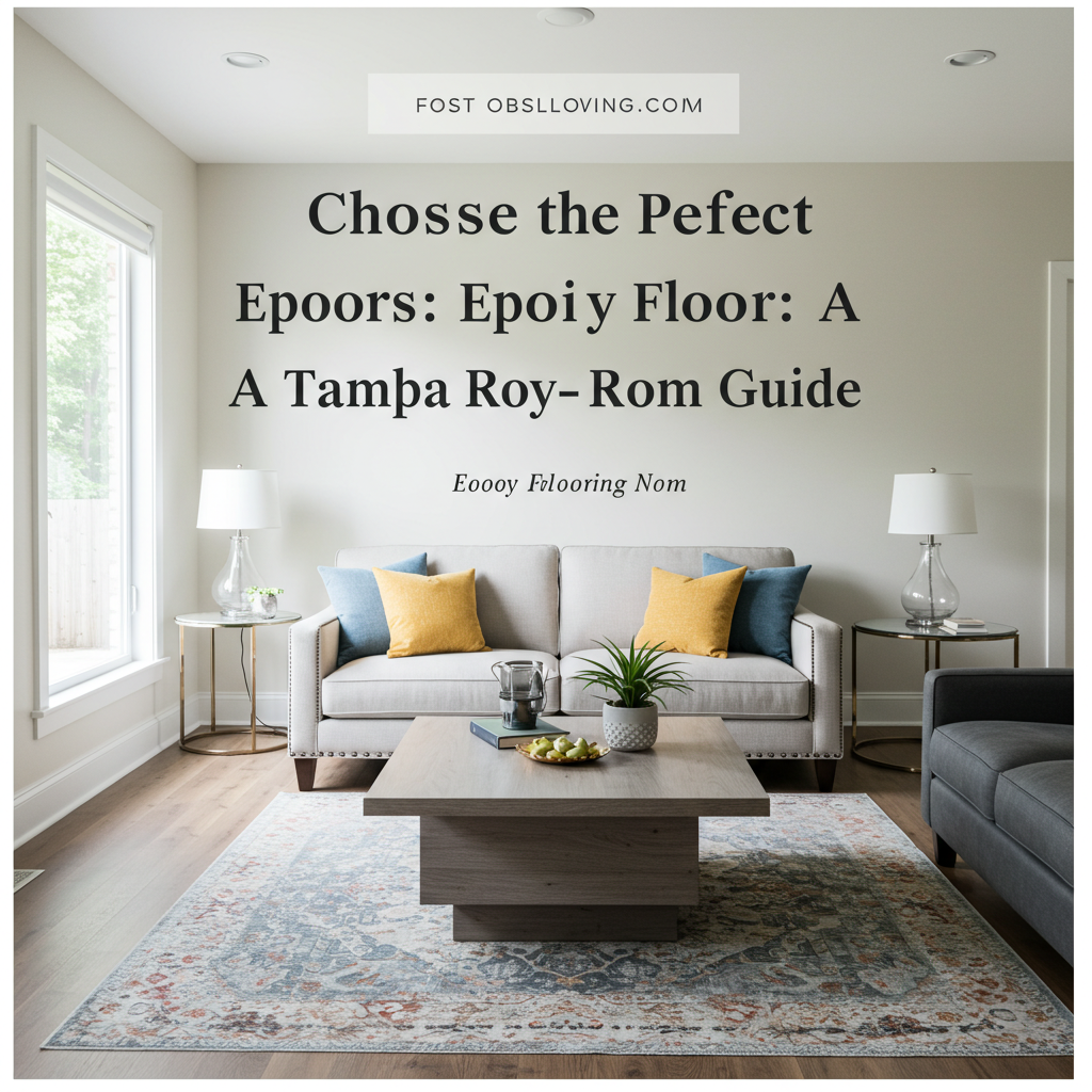 Choose the Perfect Epoxy Floor: A Tampa Home Room-by-Room Guide