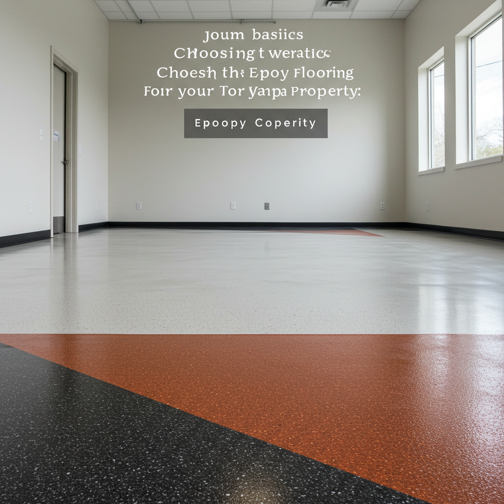 Beyond the Basics: Choosing the Perfect Epoxy Flooring for Your Tampa Property