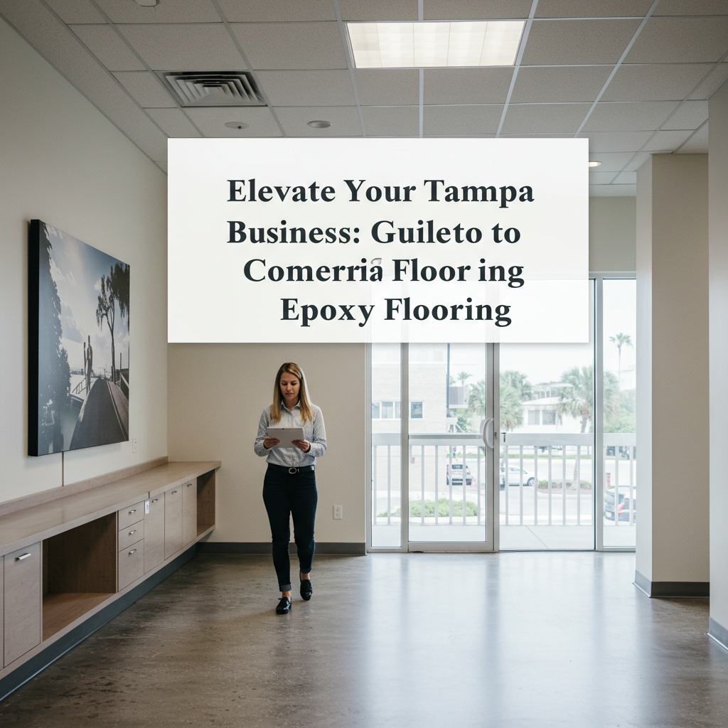 Elevate Your Tampa Business: The Definitive Guide to Commercial Epoxy Flooring