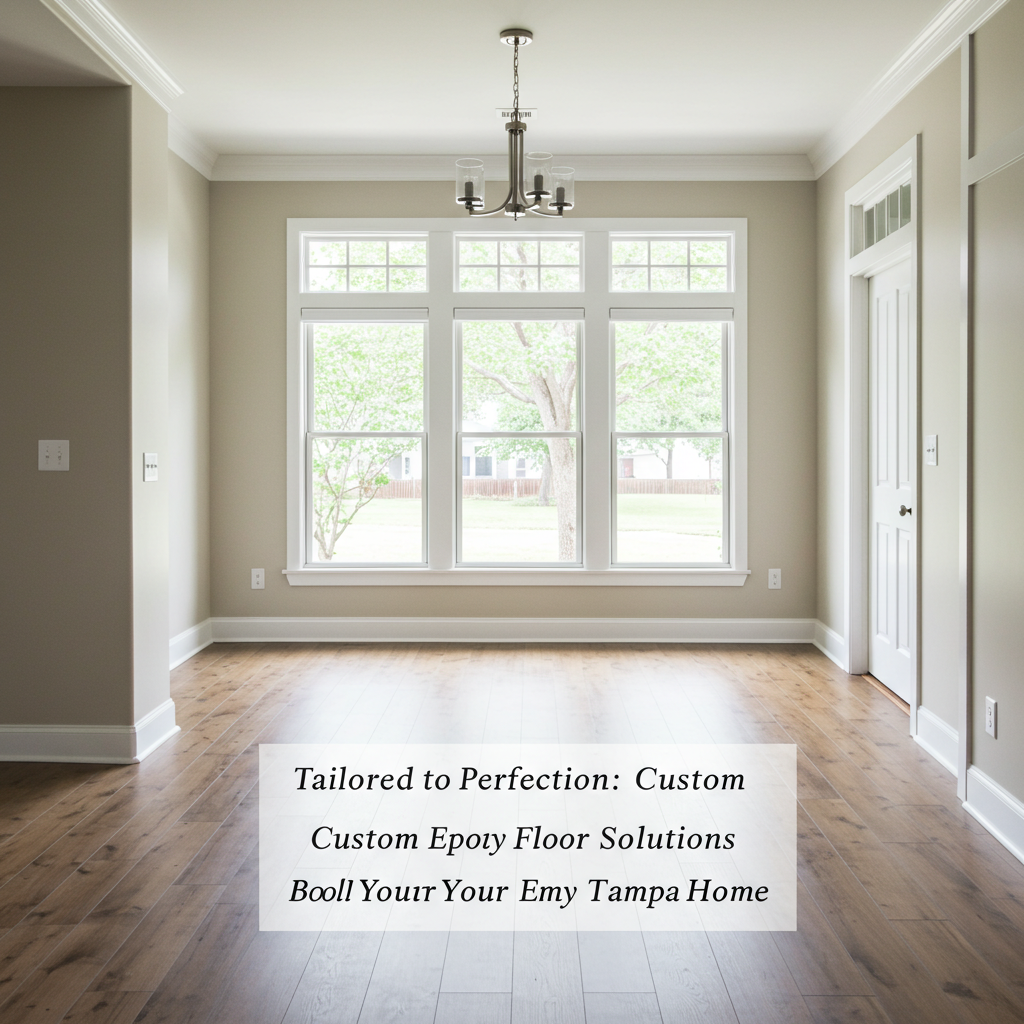 Tailored to Perfection: Custom Epoxy Floor Solutions for Your Tampa Home