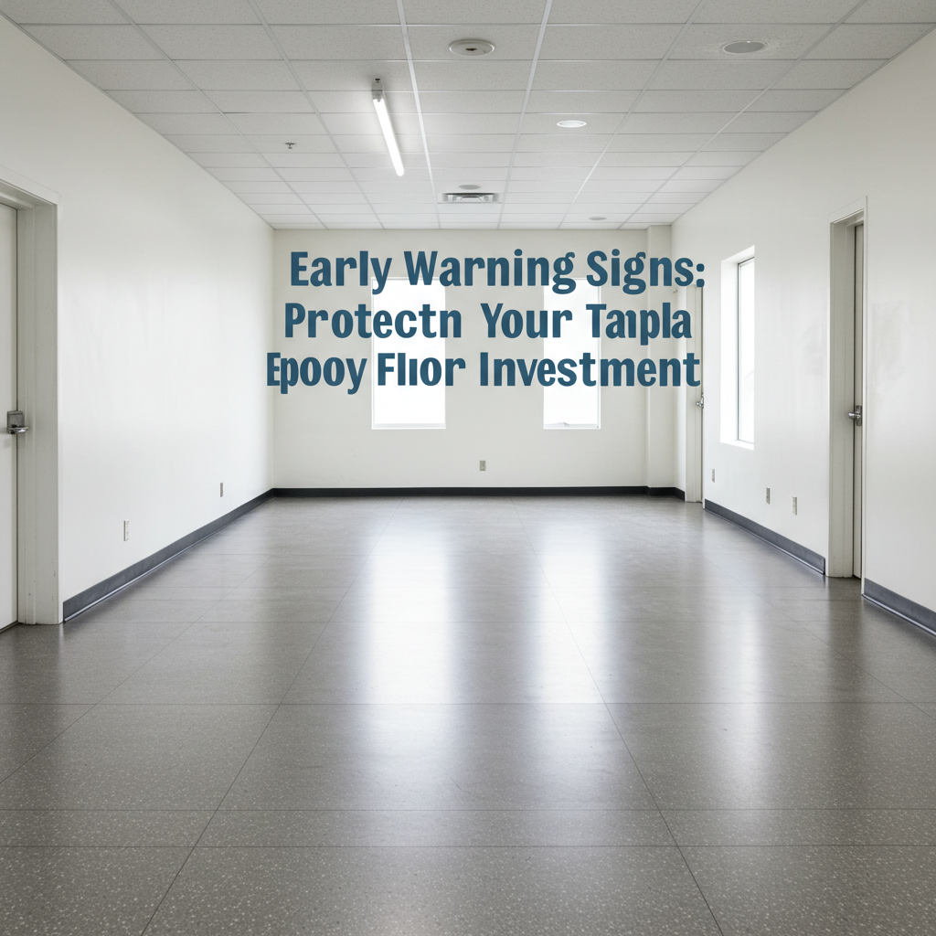 Early Warning Signs: Protecting Your Tampa Epoxy Floor Investment