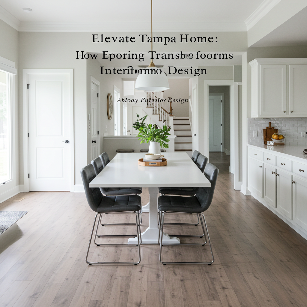 Elevate Your Tampa Home: How Epoxy Flooring Transforms Interior Design