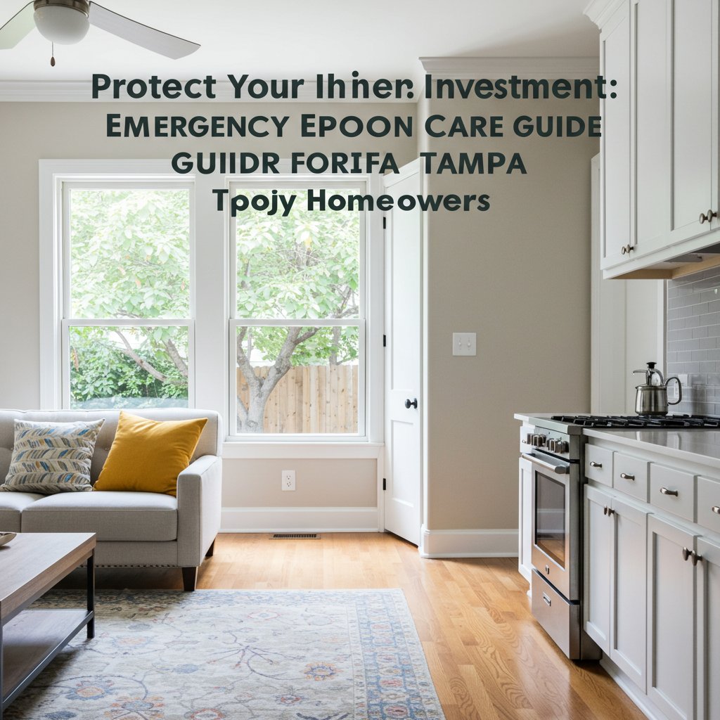 Protect Your Investment: Emergency Epoxy Floor Care Guide for Tampa Homeowners