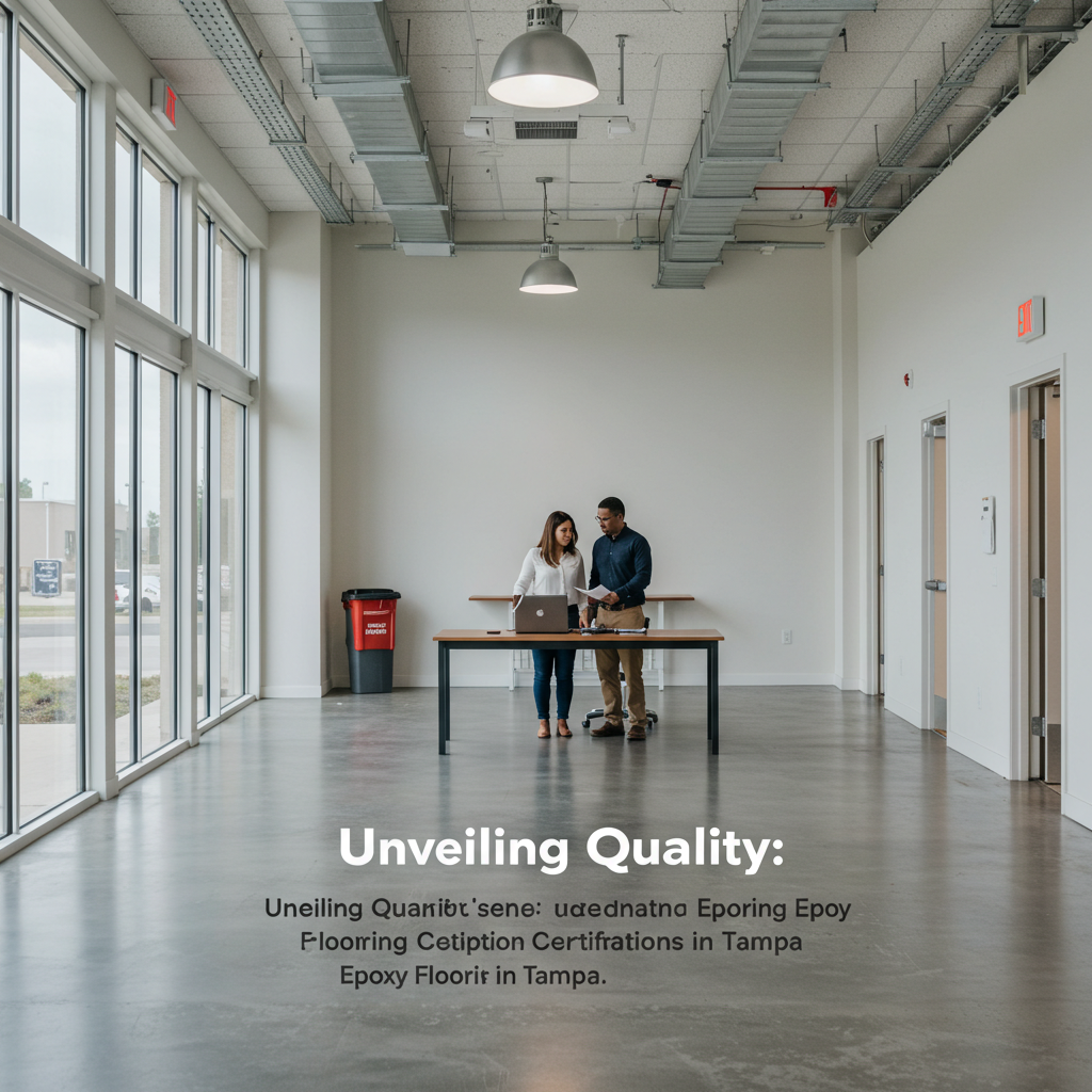 Unveiling Quality: Understanding Epoxy Flooring Certifications in Tampa