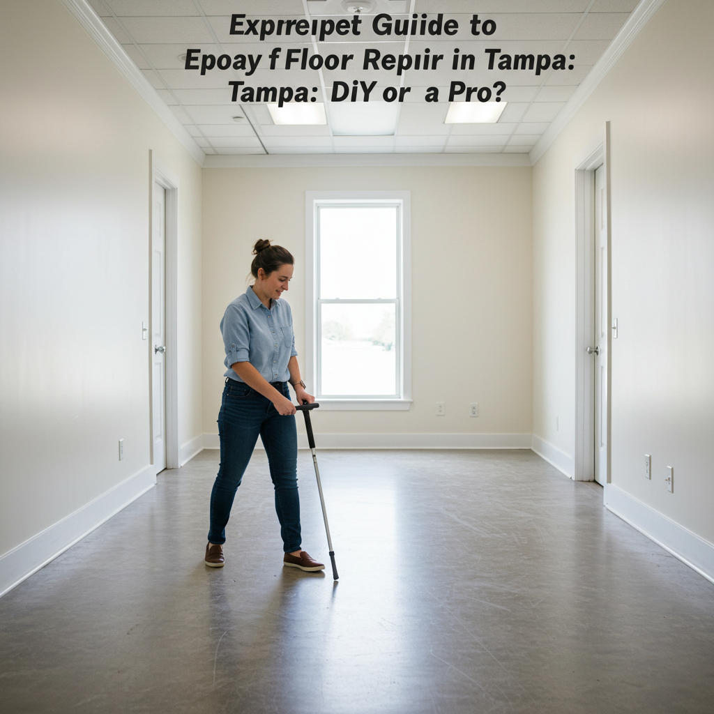 Expert Guide to Epoxy Floor Repair in Tampa: DIY or Pro?