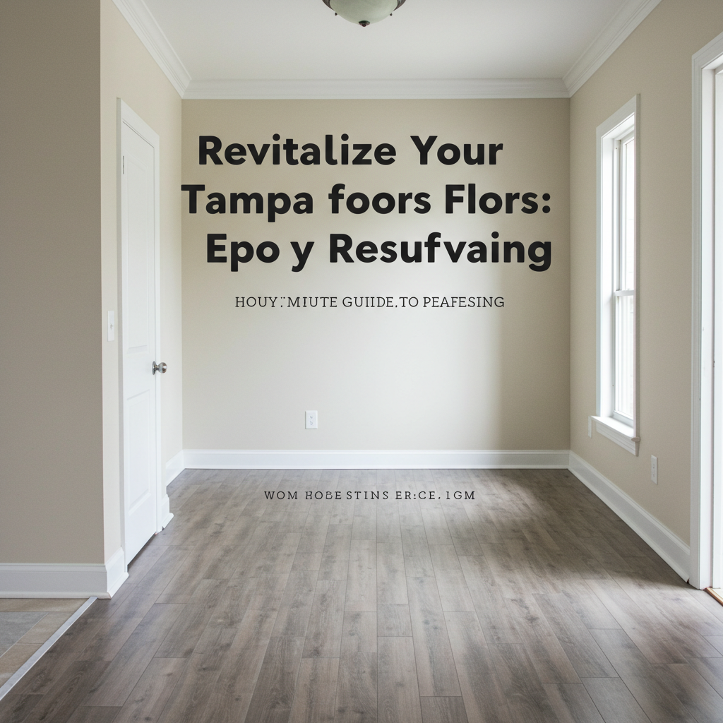 Revitalize Your Tampa Floors: The Ultimate Guide to Epoxy Resurfacing