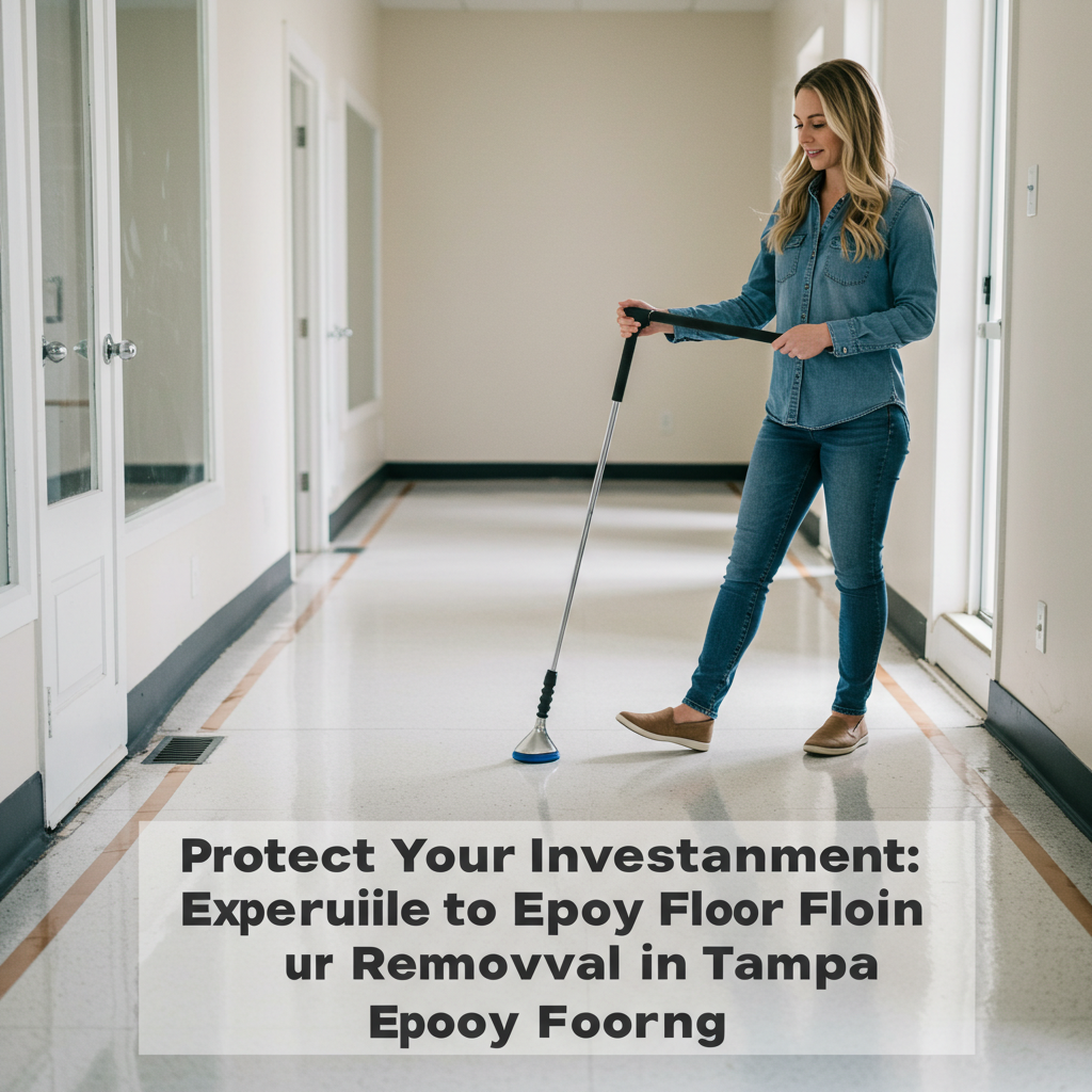 Protect Your Investment: Expert Guide to Epoxy Floor Stain Removal in Tampa