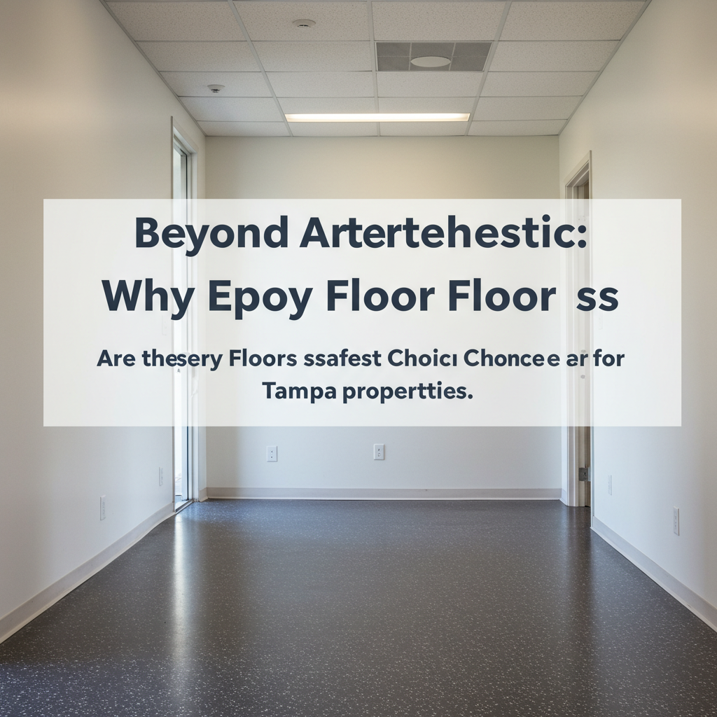 Beyond Aesthetics: Why Epoxy Floors Are the Safest Choice for Tampa Properties