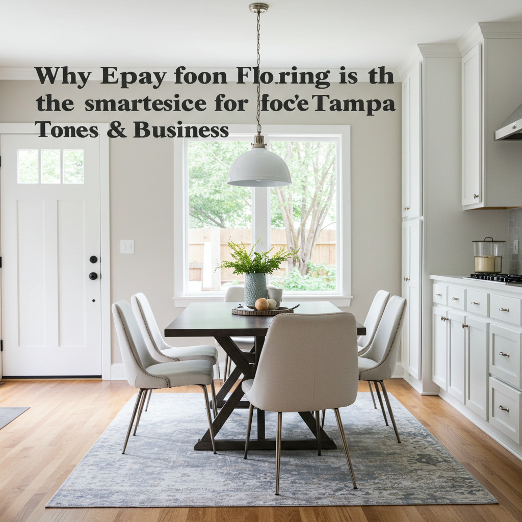 Why Epoxy Flooring is the Smartest Choice for Tampa Homes & Businesses