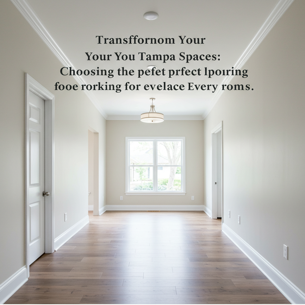 Transform Your Tampa Spaces: Choosing the Perfect Epoxy Flooring for Every Room