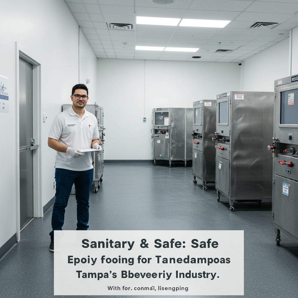 Sanitary & Safe: Epoxy Flooring for Tampa's Food & Beverage Industry