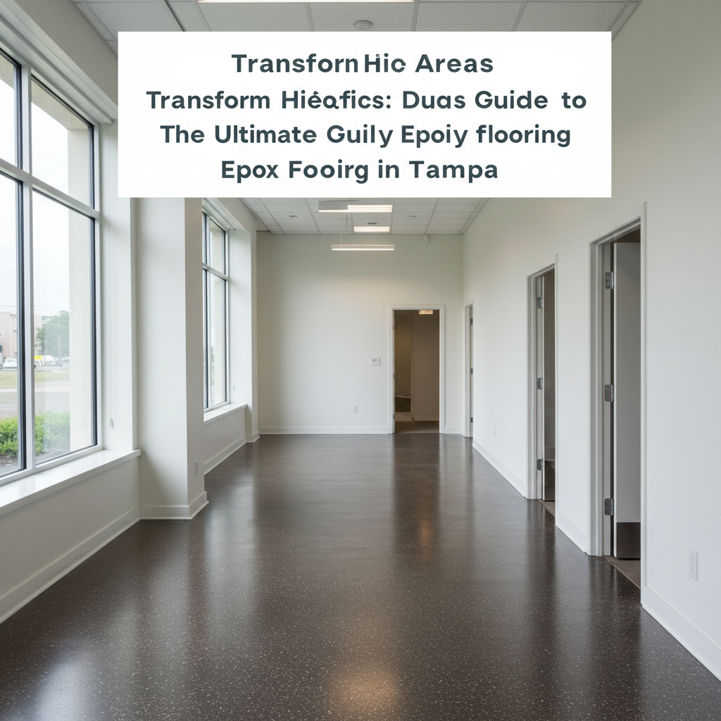 Transform High-Traffic Areas: The Ultimate Guide to Durable Epoxy Flooring in Tampa