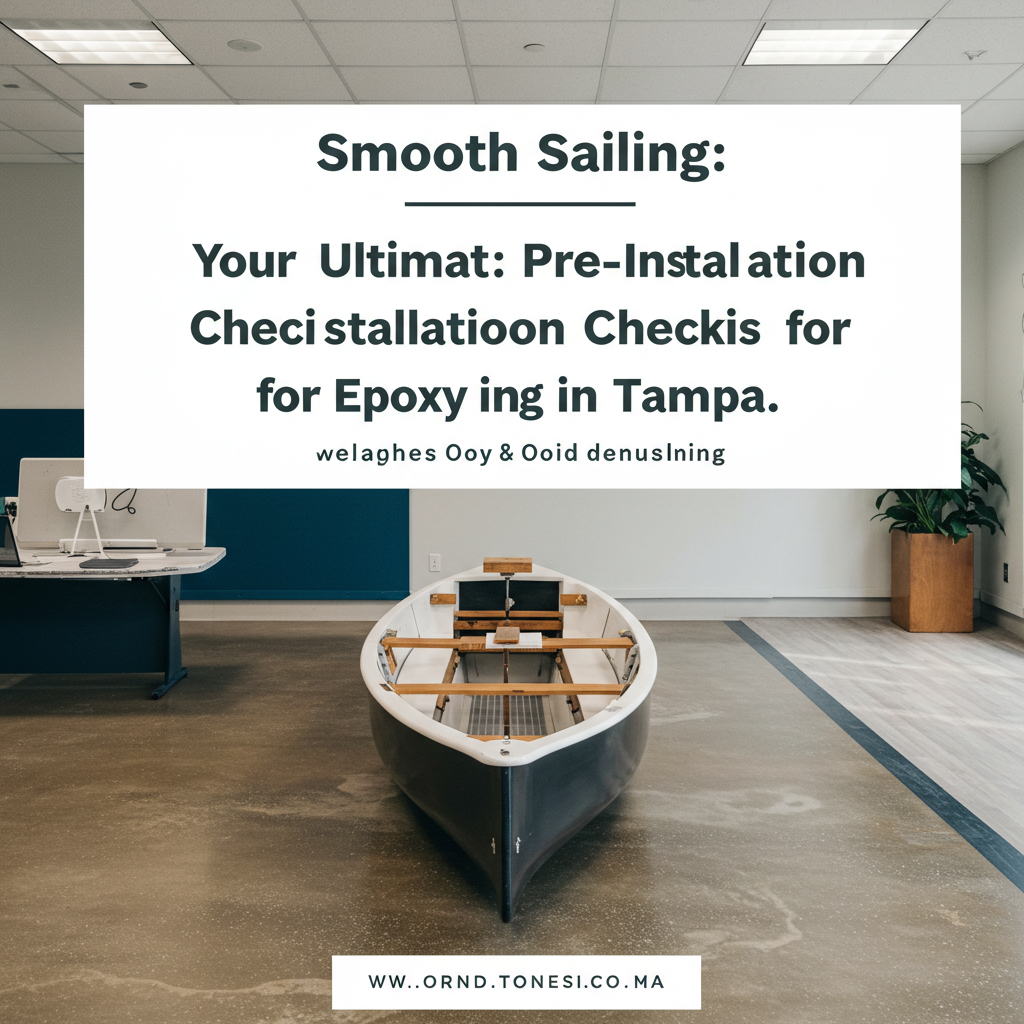 Smooth Sailing: Your Ultimate Pre-Installation Checklist for Epoxy Flooring in Tampa