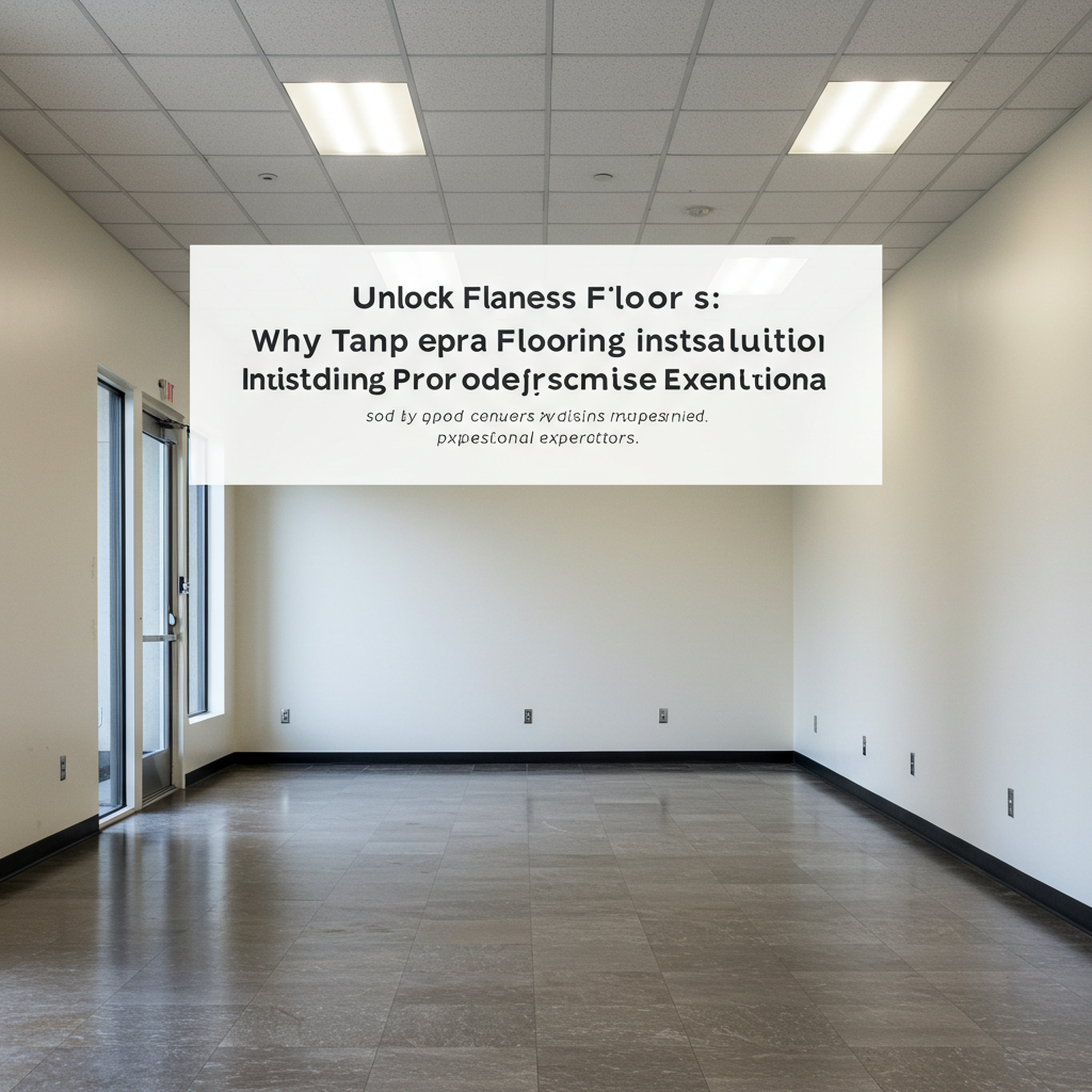 Unlock Flawless Floors: Why Tampa Epoxy Flooring Installation Demands Professional Expertise