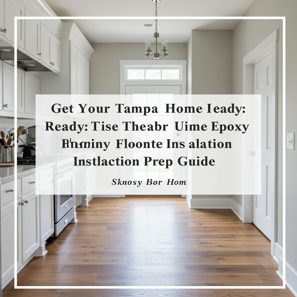 Get Your Tampa Home Ready: The Ultimate Epoxy Flooring Installation Prep Guide