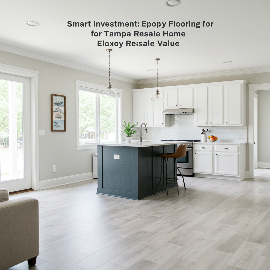 Smart Investment: Epoxy Flooring for Tampa Home Resale Value