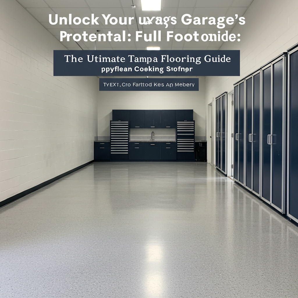 Unlock Your Garage's Full Potential: The Ultimate Tampa Epoxy Flooring Guide