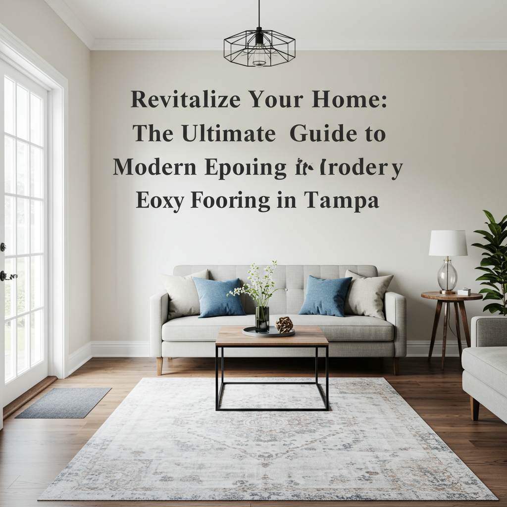 Revitalize Your Home: The Ultimate Guide to Modern Epoxy Flooring in Tampa