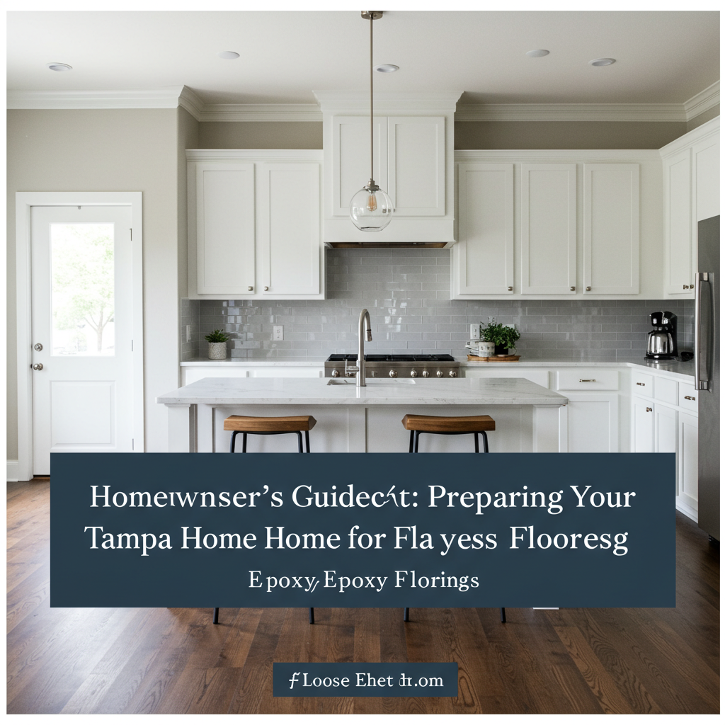 Homeowner's Guide: Preparing Your Tampa Home for Flawless Epoxy Flooring