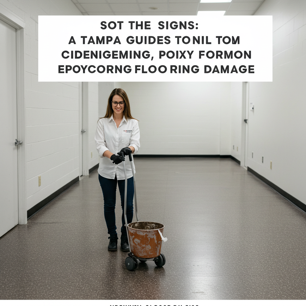 Spot the Signs: A Tampa Guide to Identifying Common Epoxy Flooring Damage