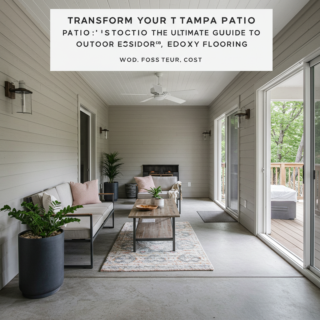 Transform Your Tampa Patio: The Ultimate Guide to Outdoor Epoxy Flooring