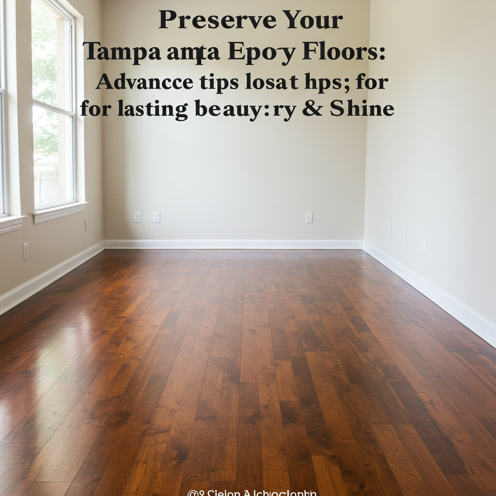Preserve Your Tampa Epoxy Floors: Advanced Tips for Lasting Beauty & Shine