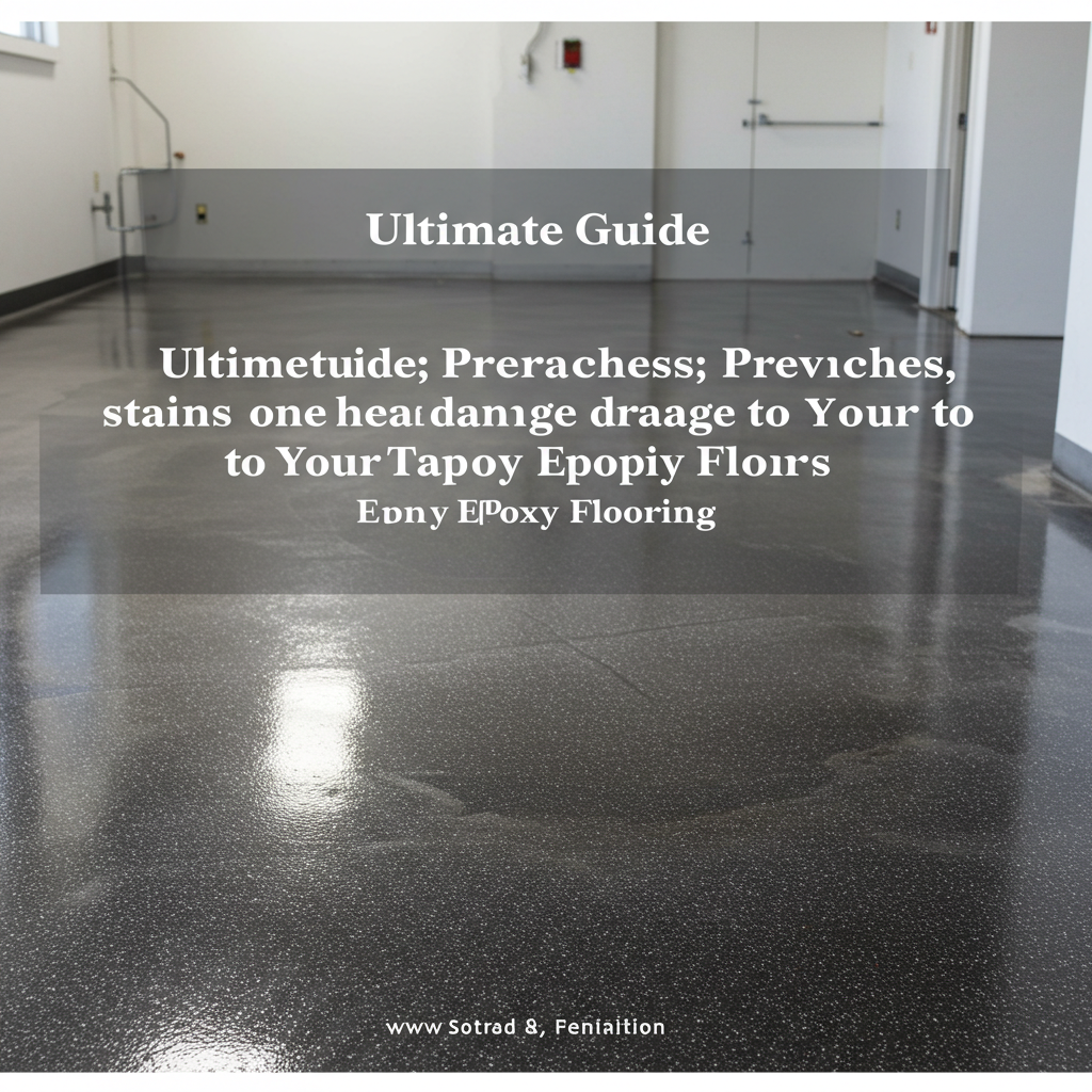 Ultimate Guide: Prevent Scratches, Stains & Chemical Damage to Your Tampa Epoxy Floors