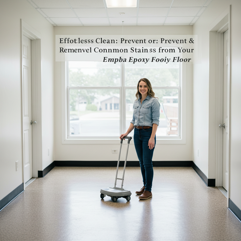 Effortless Clean: Prevent & Remove Common Stains from Your Tampa Epoxy Floor