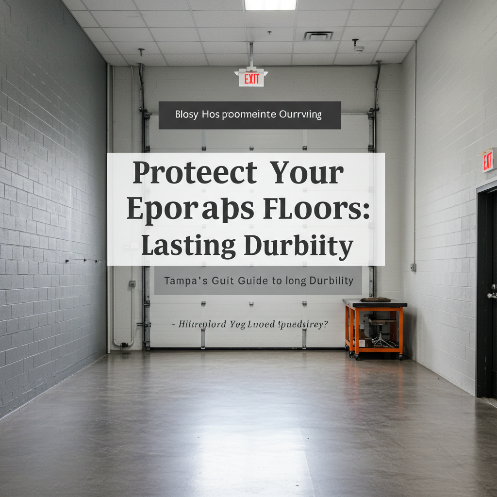 Protect Your Epoxy Floors: Tampa's Guide to Long-Lasting Durability