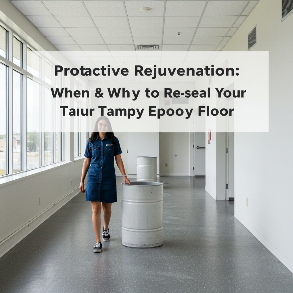 Proactive Rejuvenation: When & Why to Re-Seal Your Tampa Epoxy Floor