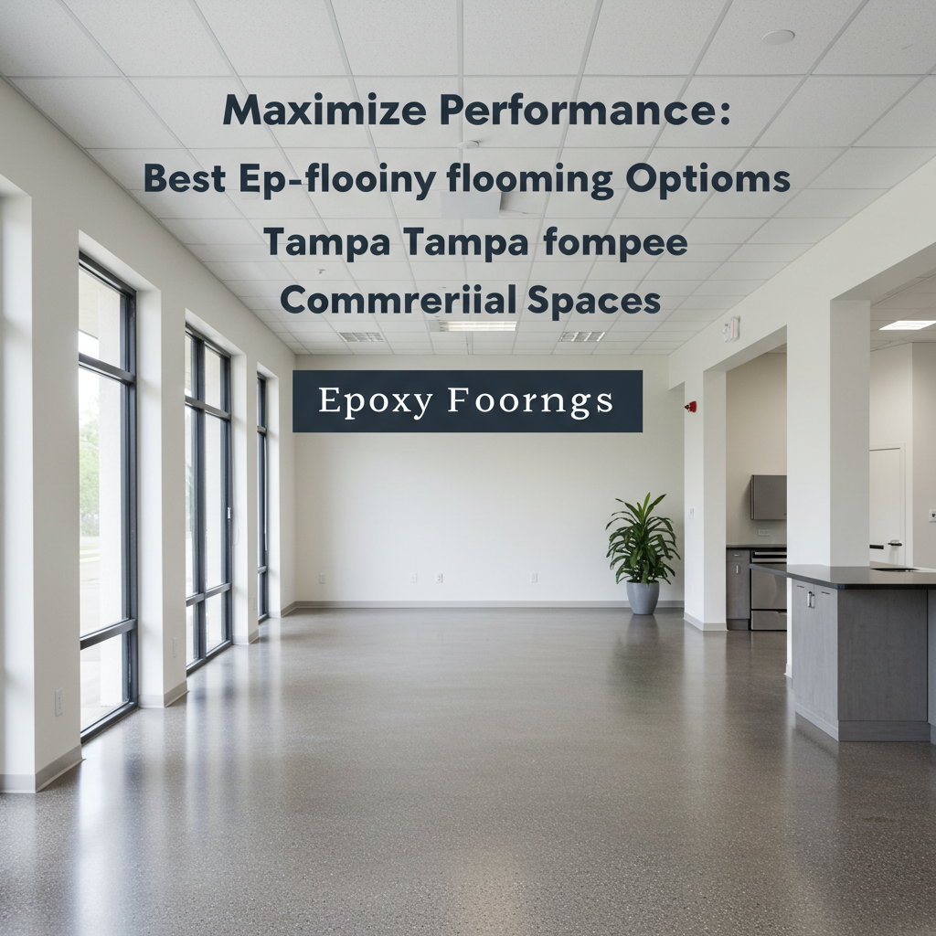 Maximize Performance: Best Epoxy Flooring Options for Tampa Commercial Spaces