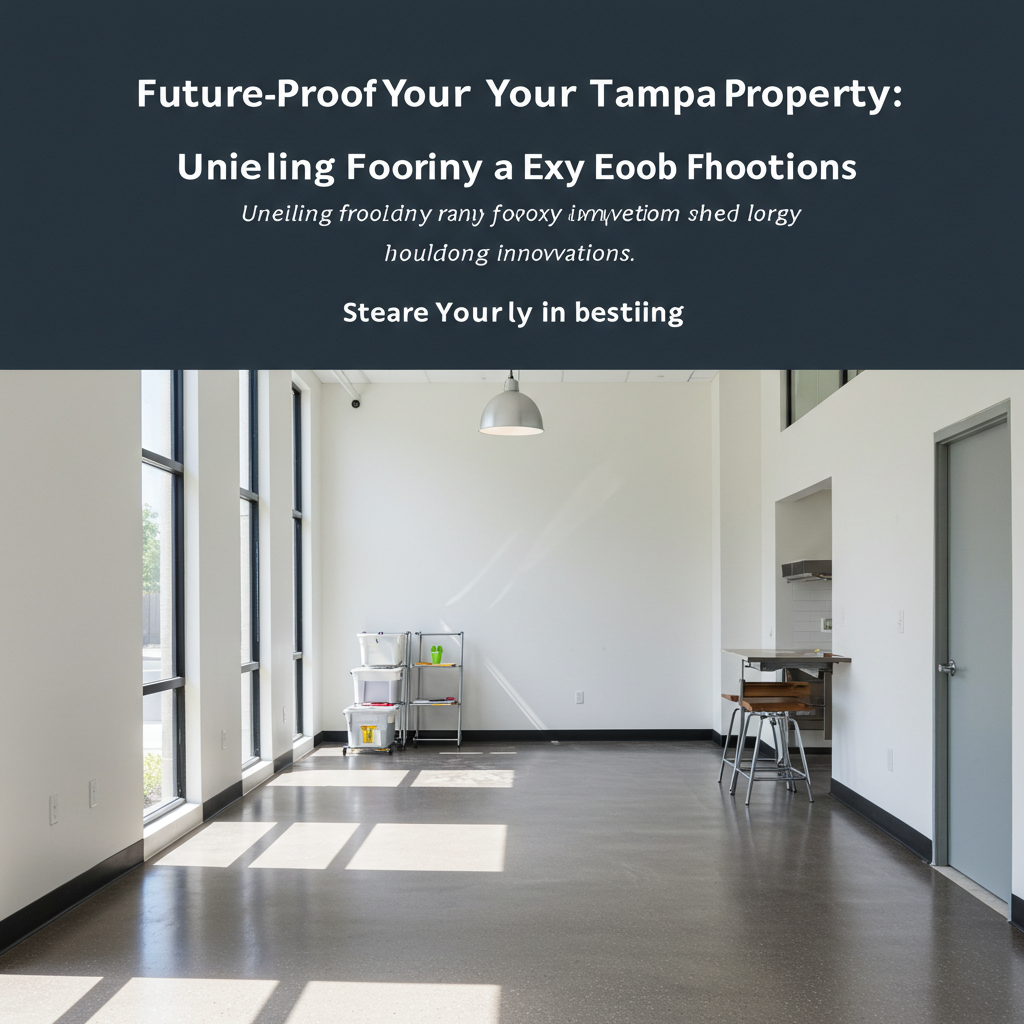 Future-Proof Your Tampa Property: Unveiling Epoxy Flooring Innovations