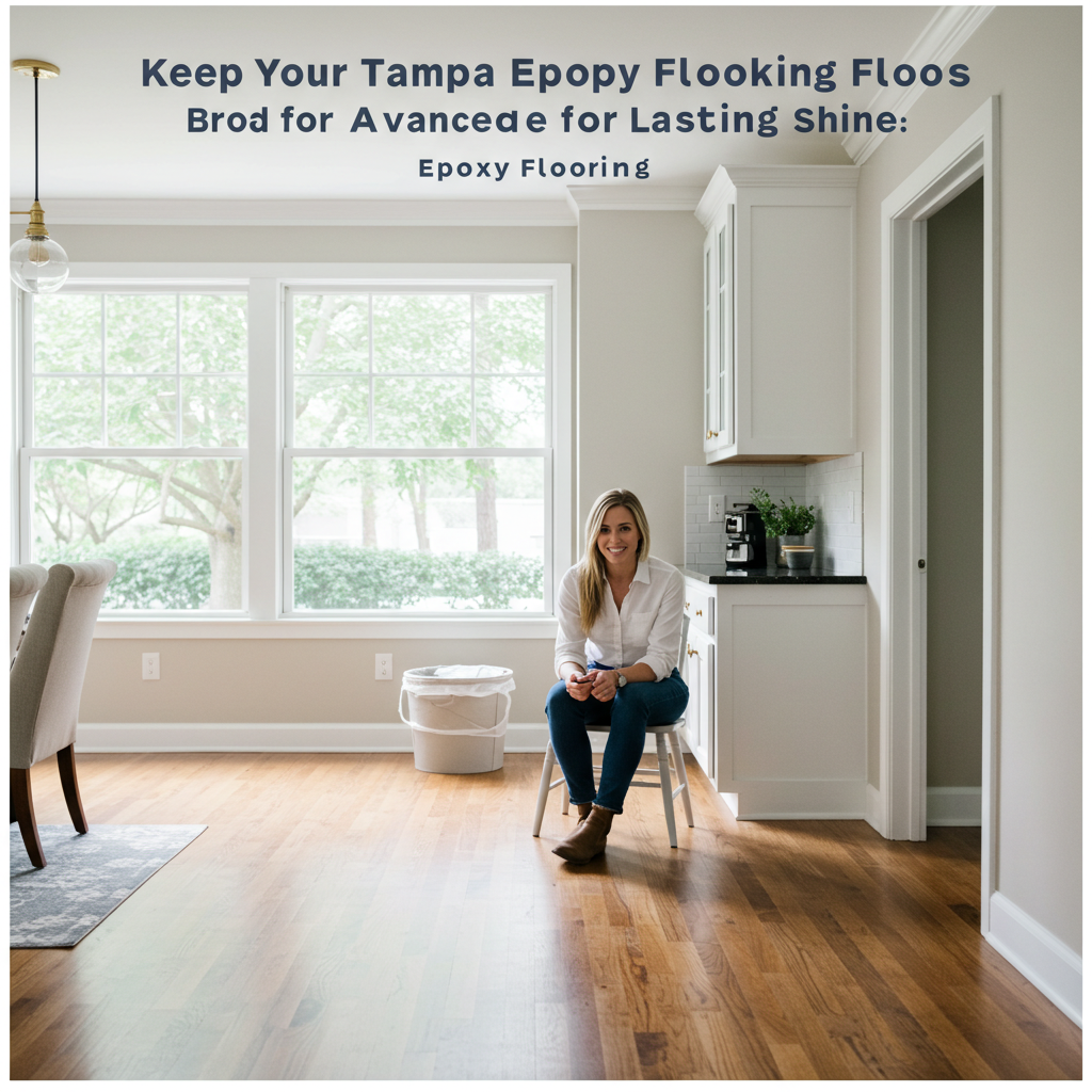 Keep Your Tampa Epoxy Floors Looking Brand New: Advanced Care for Lasting Shine