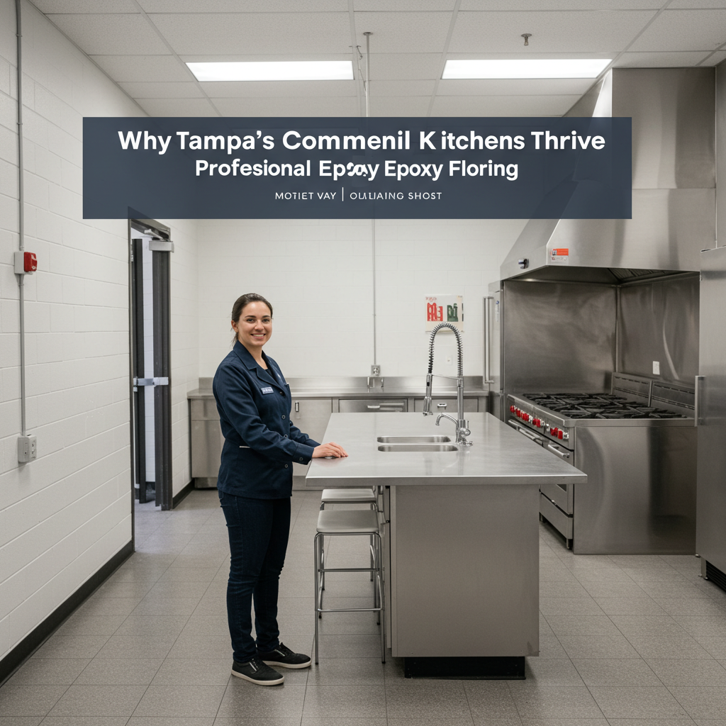Why Tampa's Commercial Kitchens Thrive with Professional Epoxy Flooring