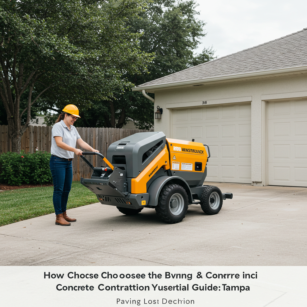 How to Choose the Best Paving & Concrete Contractor in Tampa: Your Essential Guide