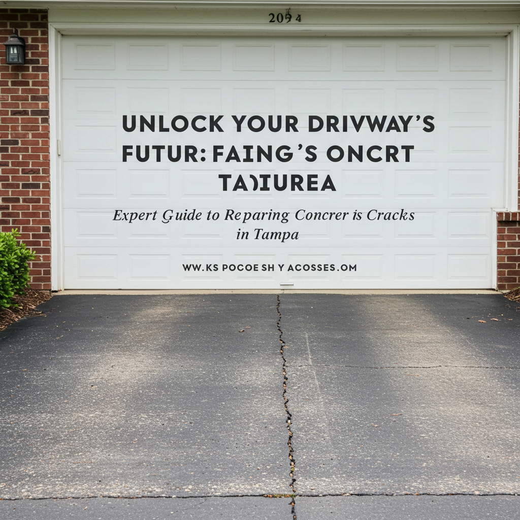 Unlock Your Driveway's Future: Expert Guide to Repairing Concrete Cracks in Tampa