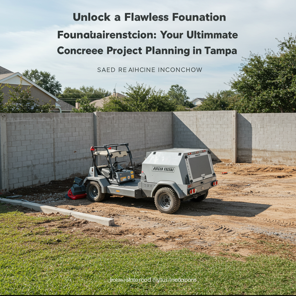 Unlock a Flawless Foundation: Your Ultimate Guide to Concrete Project Planning in Tampa