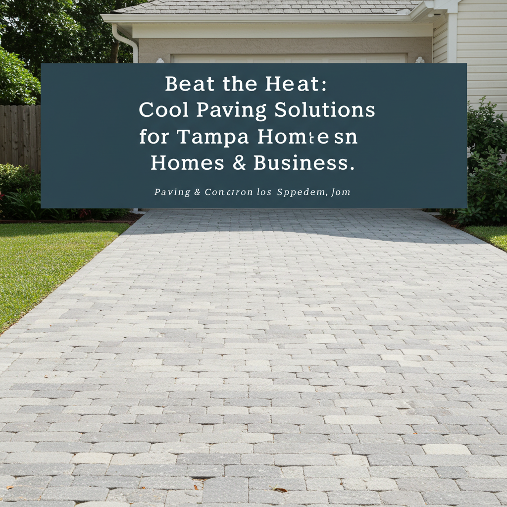Beat the Heat: Cool Paving Solutions for Tampa Homes & Businesses