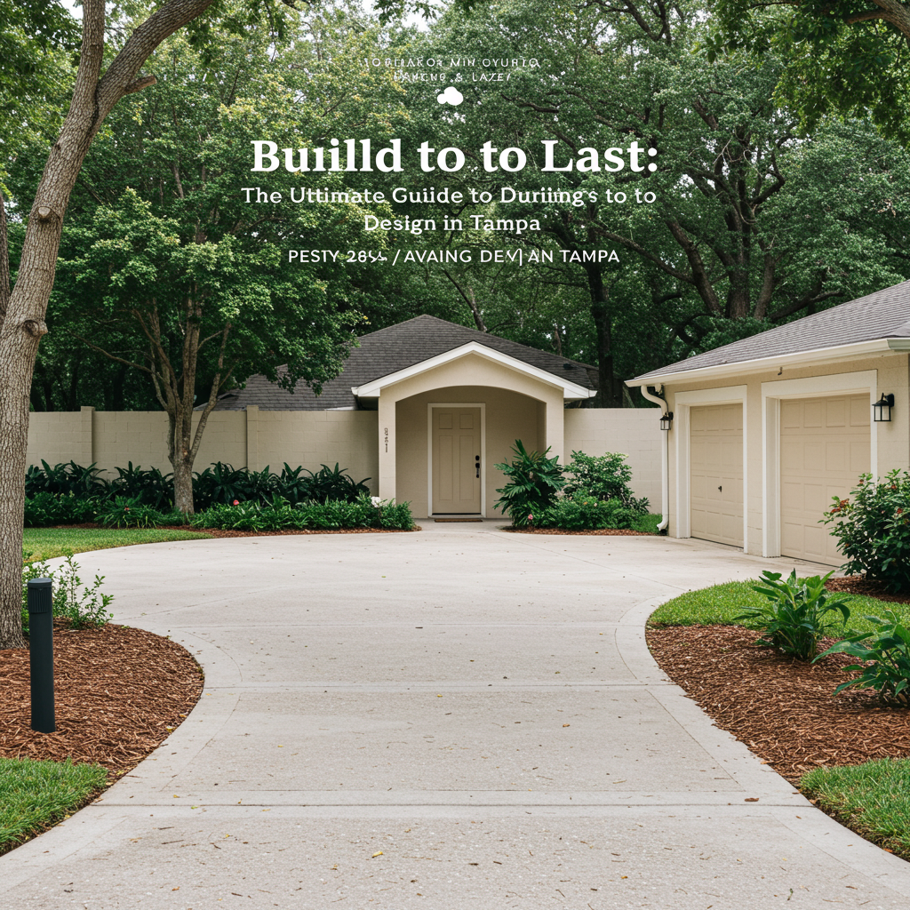 Build to Last: The Ultimate Guide to Durable Paving & Concrete Design in Tampa