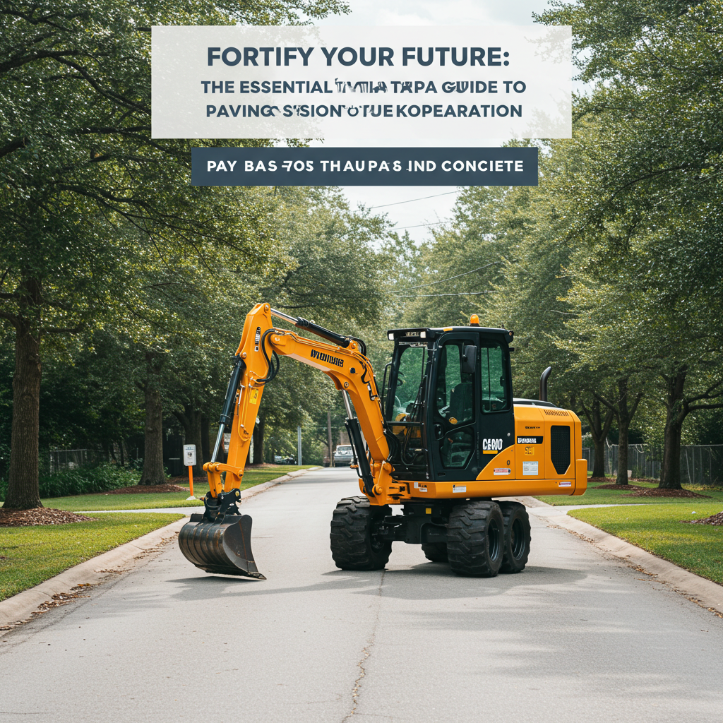 Fortify Your Future: The Essential Tampa Guide to Paving Site Preparation