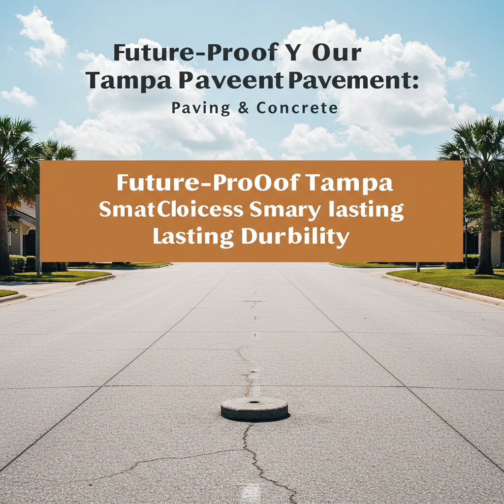 Future-Proof Your Tampa Pavement: Smart Choices for Lasting Durability