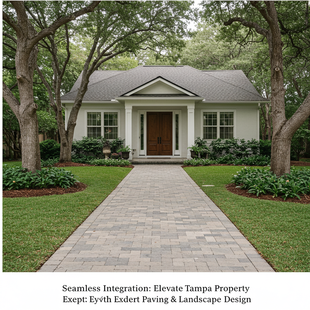 Seamless Integration: Elevate Your Tampa Property with Expert Paving & Landscape Design