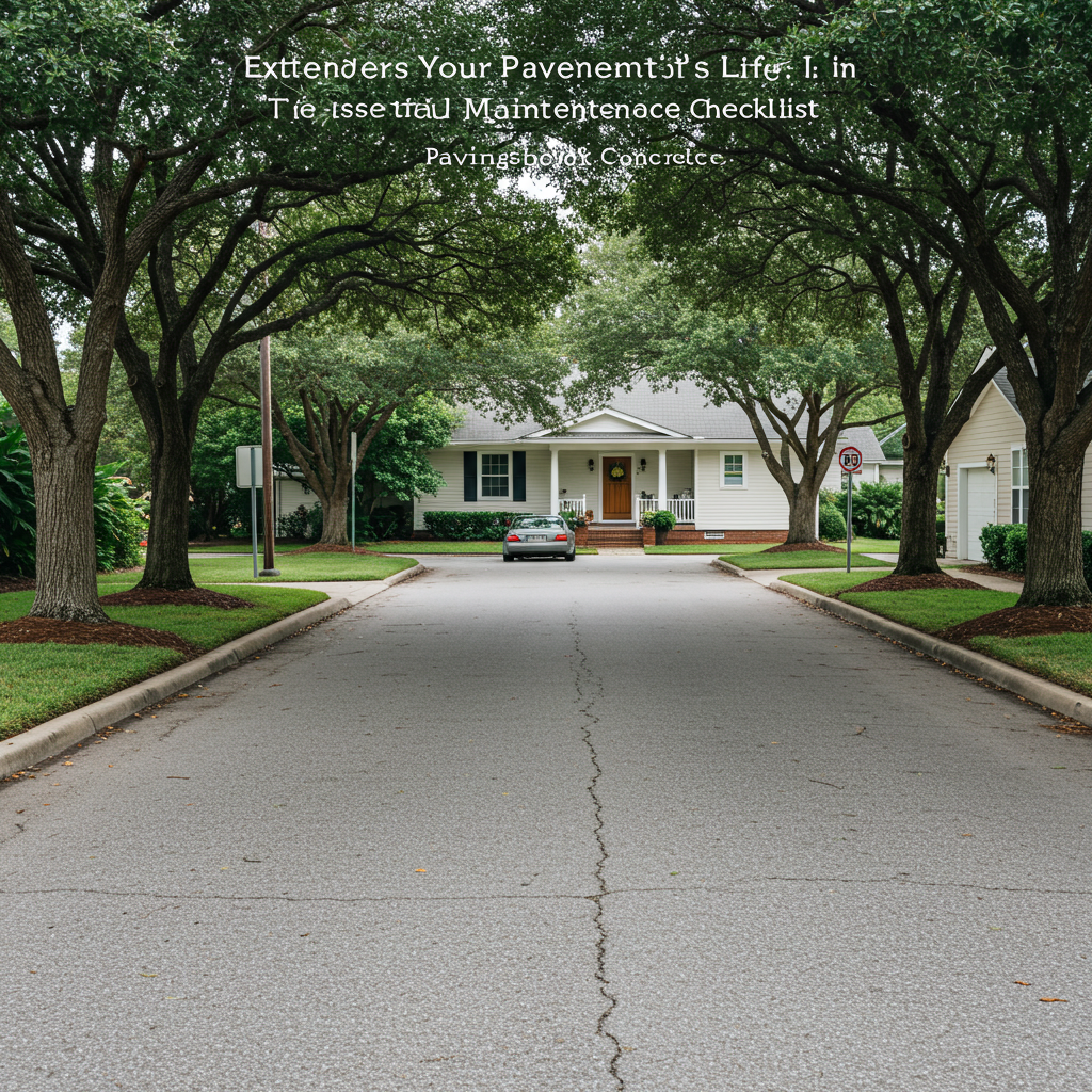 Extend Your Pavement's Life in Tampa: The Essential Annual Maintenance Checklist