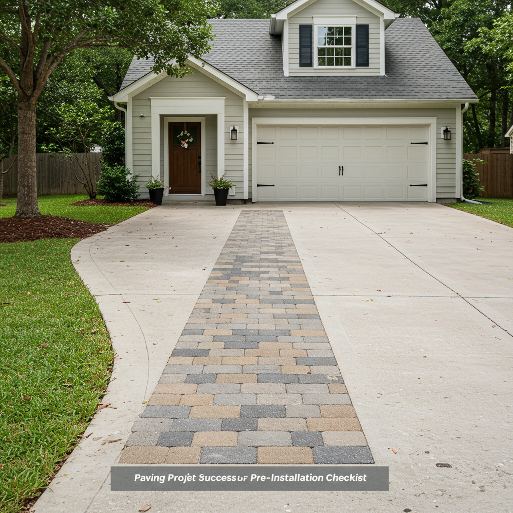 Paving Project Success: Your Tampa Pre-Installation Checklist