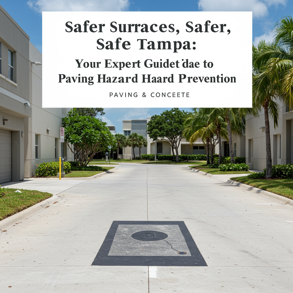 Safer Surfaces, Safer Tampa: Your Expert Guide to Paving Hazard Prevention
