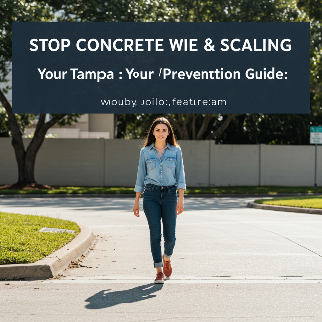 Stop Concrete Spalling & Scaling: Your Tampa Prevention Guide