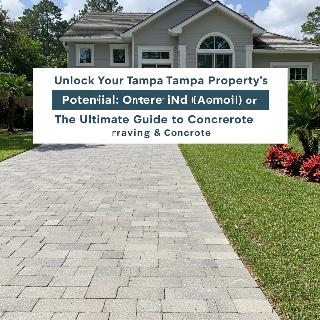 Unlock Your Tampa Property's Potential: The Ultimate Guide to Stamped Concrete